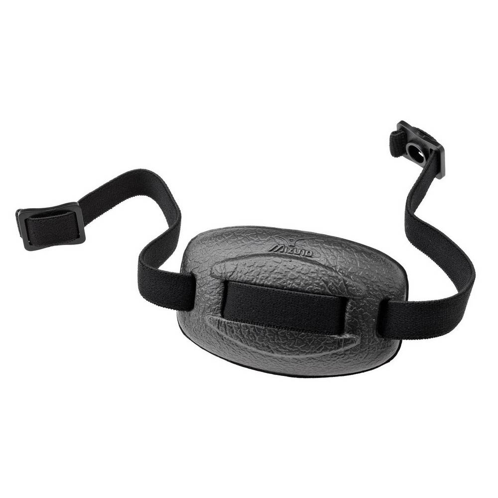 Damske Prilba Mizuno Padded Chin Strap for Batting Čierne Vypredaj UNXW48970